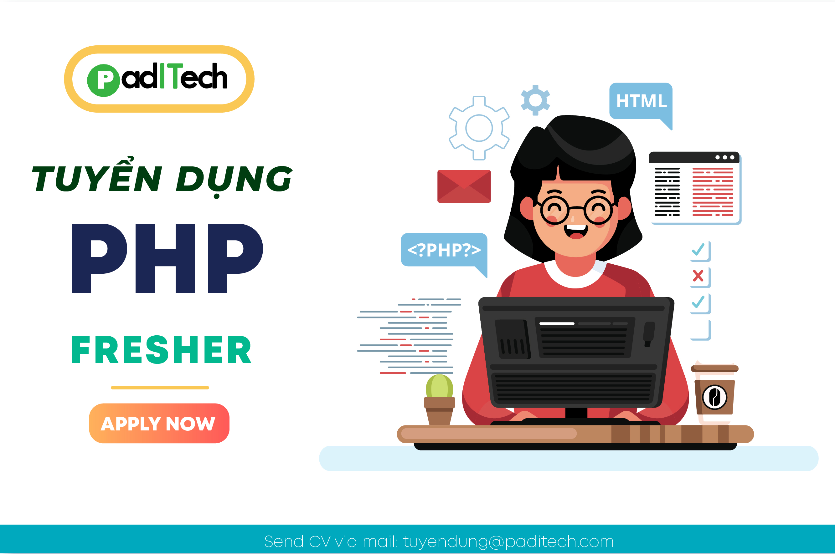 Tuyển Fresher PHP